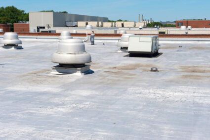 Commercial rooftop HVAC unit